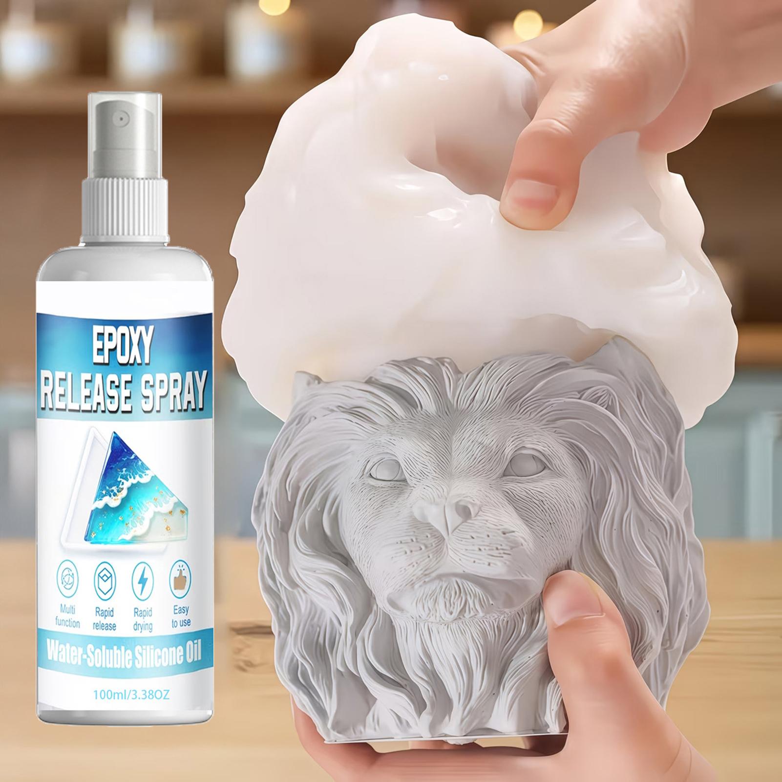 Soap Making Organic - 100ml Silicone Release Spray Epoxy Release