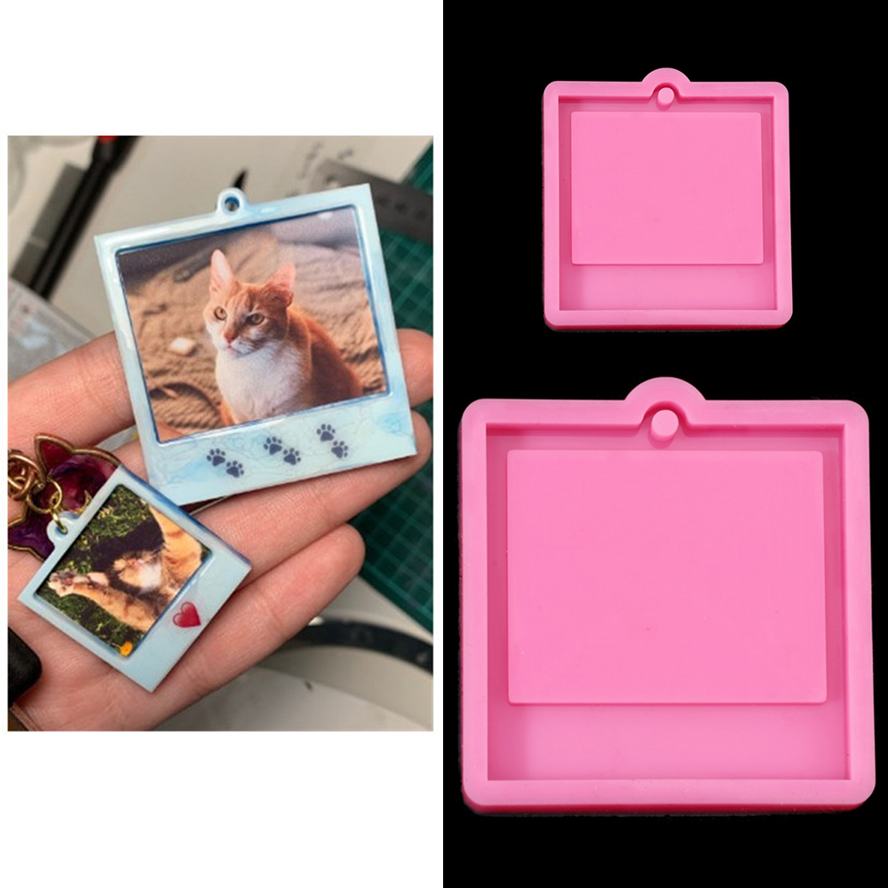 Soap Making Supplies - Photo Frame Epoxy Resin Keychain Mold