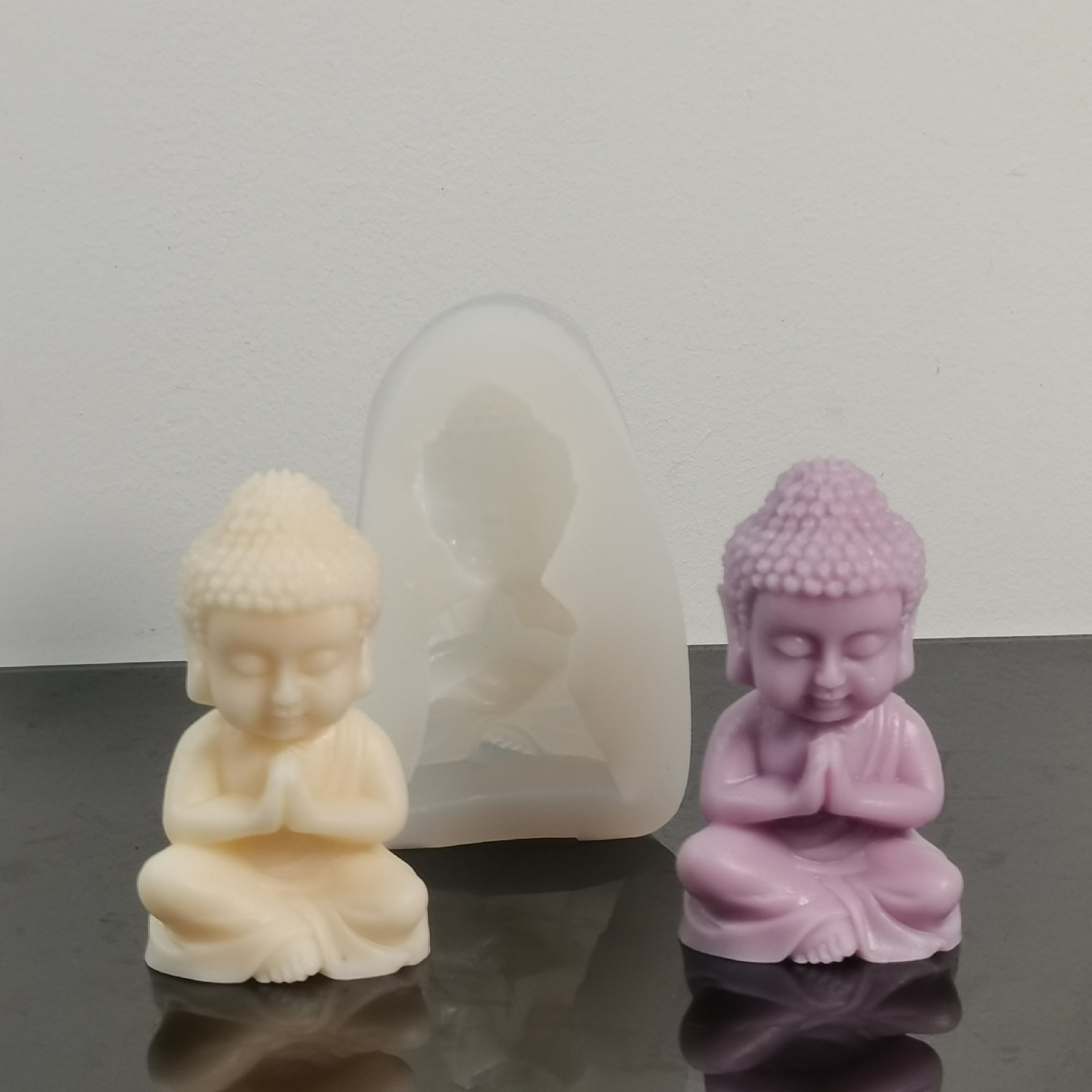 Soap Making In Home - 3d Maitreya Silicone Candle Mold Diy