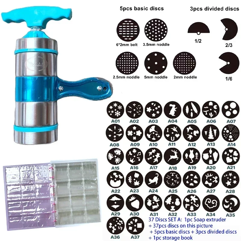 Soap Making Books - Soap Extruder Disks Stainless Steel Soap