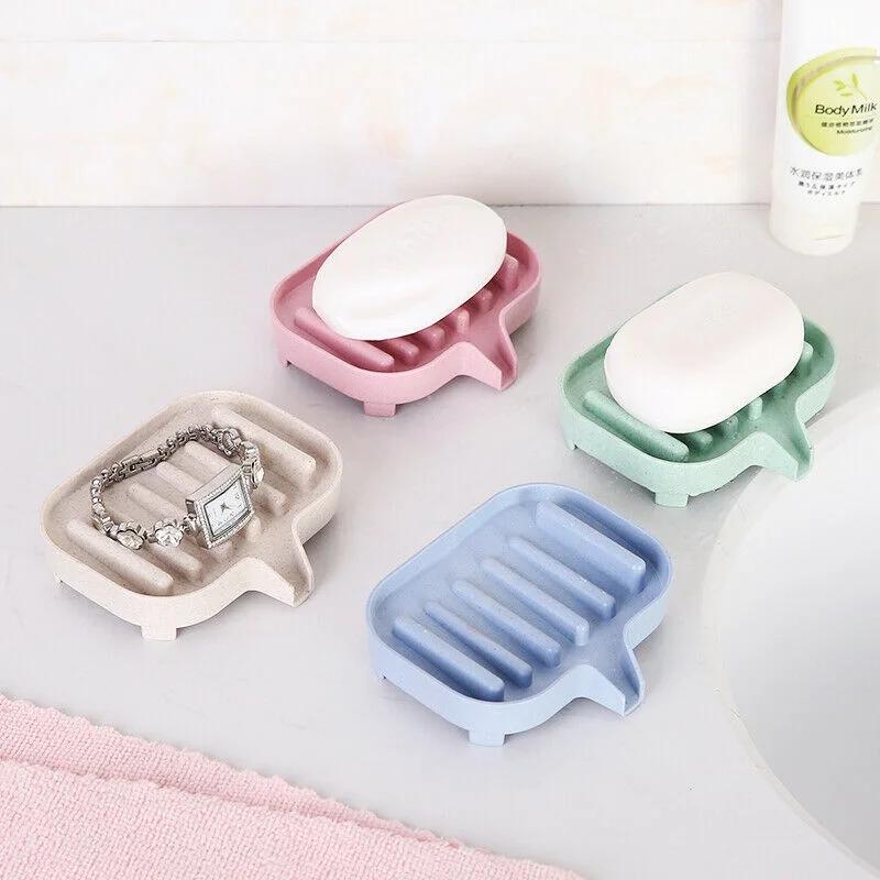 Soap Making Tray - Useful Silicone Soap Dish Bathroom Self
