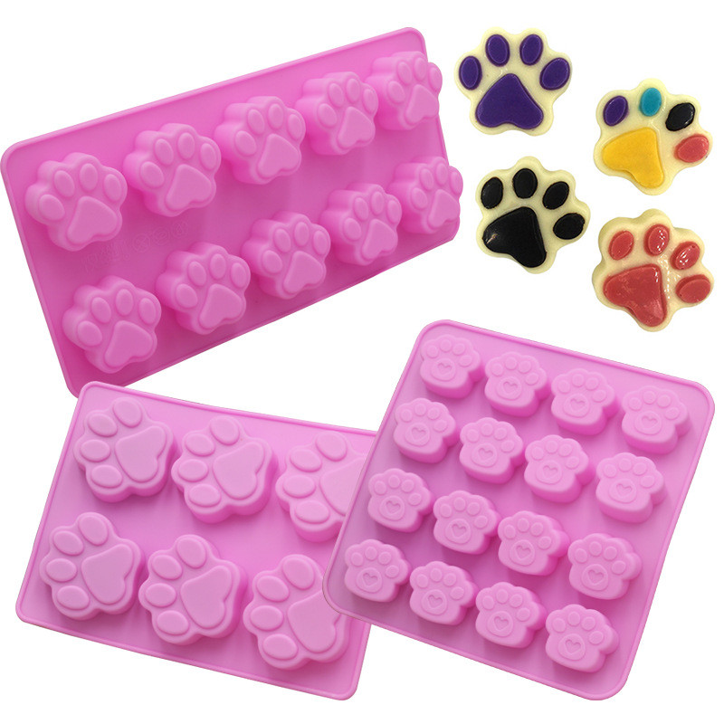 Soap Making Supplies - Cat Claw Shape Chocolate Silicone Mold