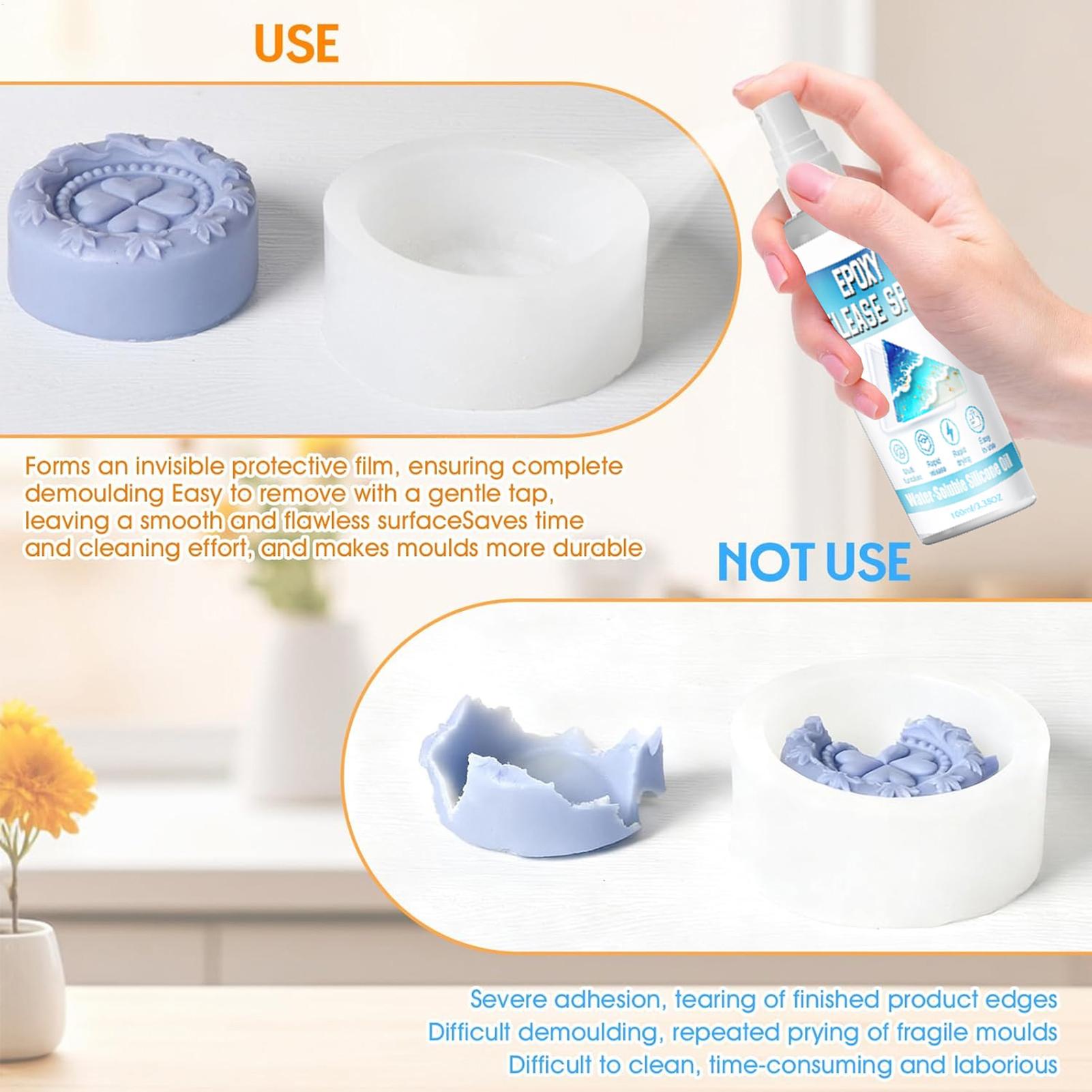 100ml Silicone Release Spray E - Soap Making Organic ulasan dan harga