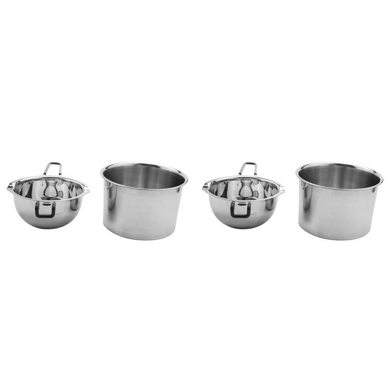 ABAH-4 Pack Double Boiler Pot  - Soap Making Double Boiler ulasan dan harga
