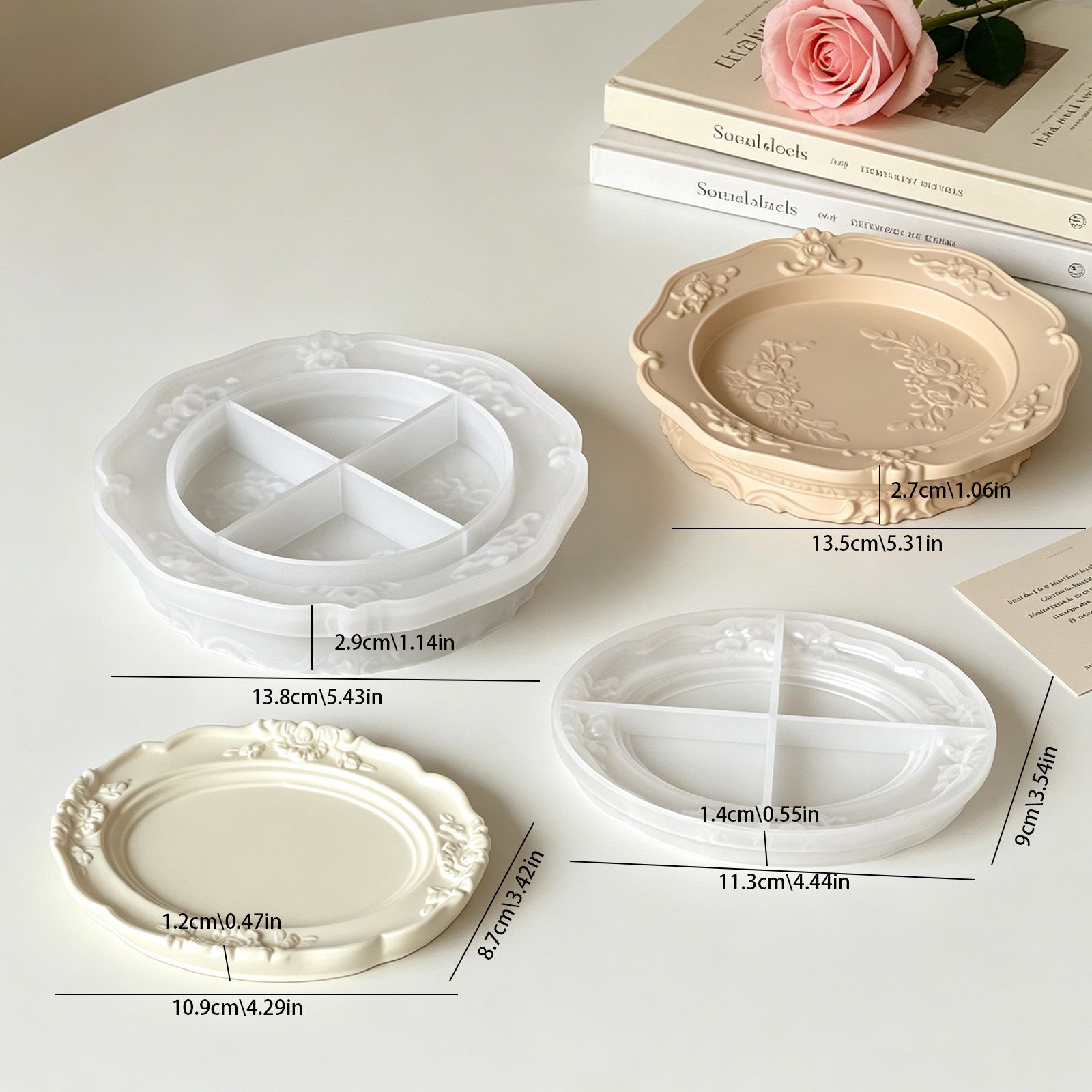 Elegant Vintage Baroque Lace S - Soap Making Organic ulasan dan harga