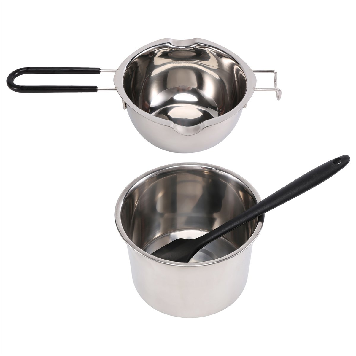 ABLQ Double Boiler Pot Set Sta - Soap Making Double Boiler ulasan dan harga