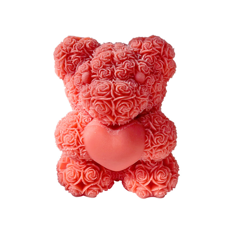 3D Bear Hug Love Silicone Cand - Soap Making In Home ulasan dan harga
