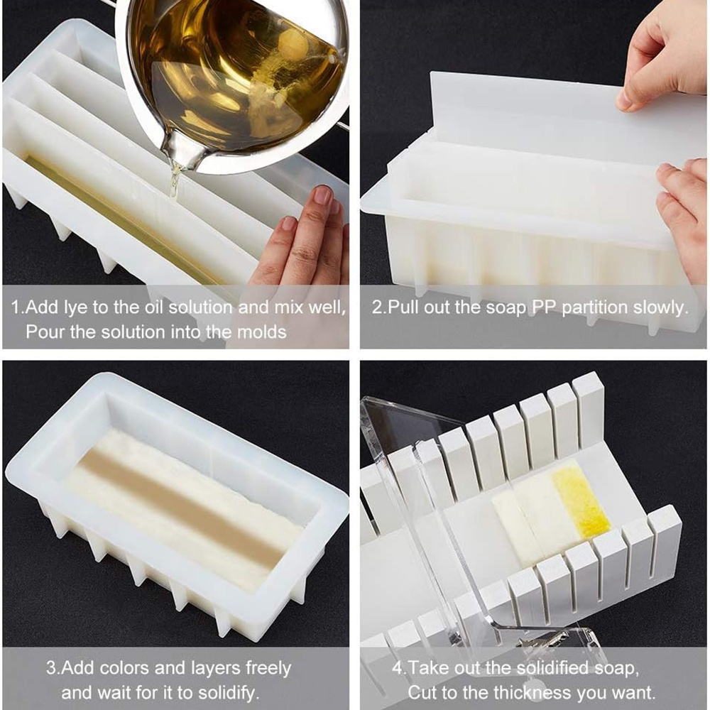 42oz Silicone Soap Mold with 5 - Soap Making Supplies Australia ulasan dan harga