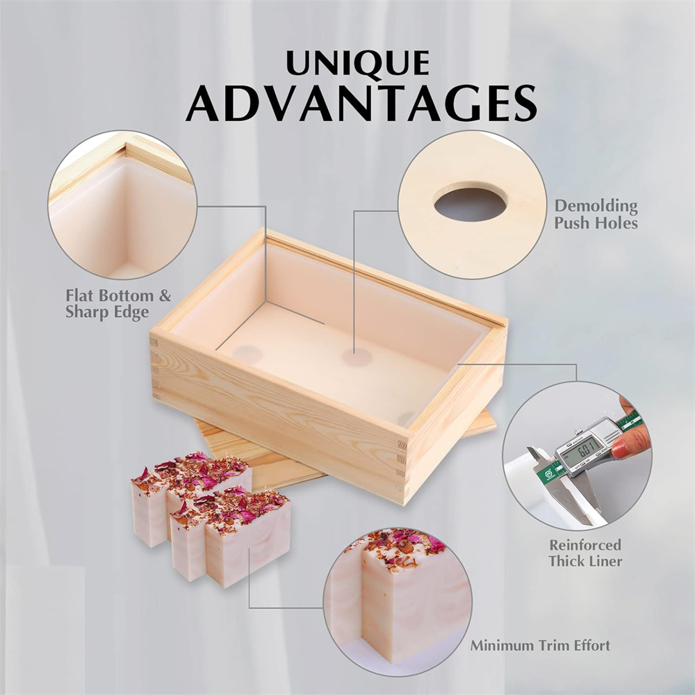 Large Soap Molds Rectangle Sil - Soap Making Books ulasan dan harga