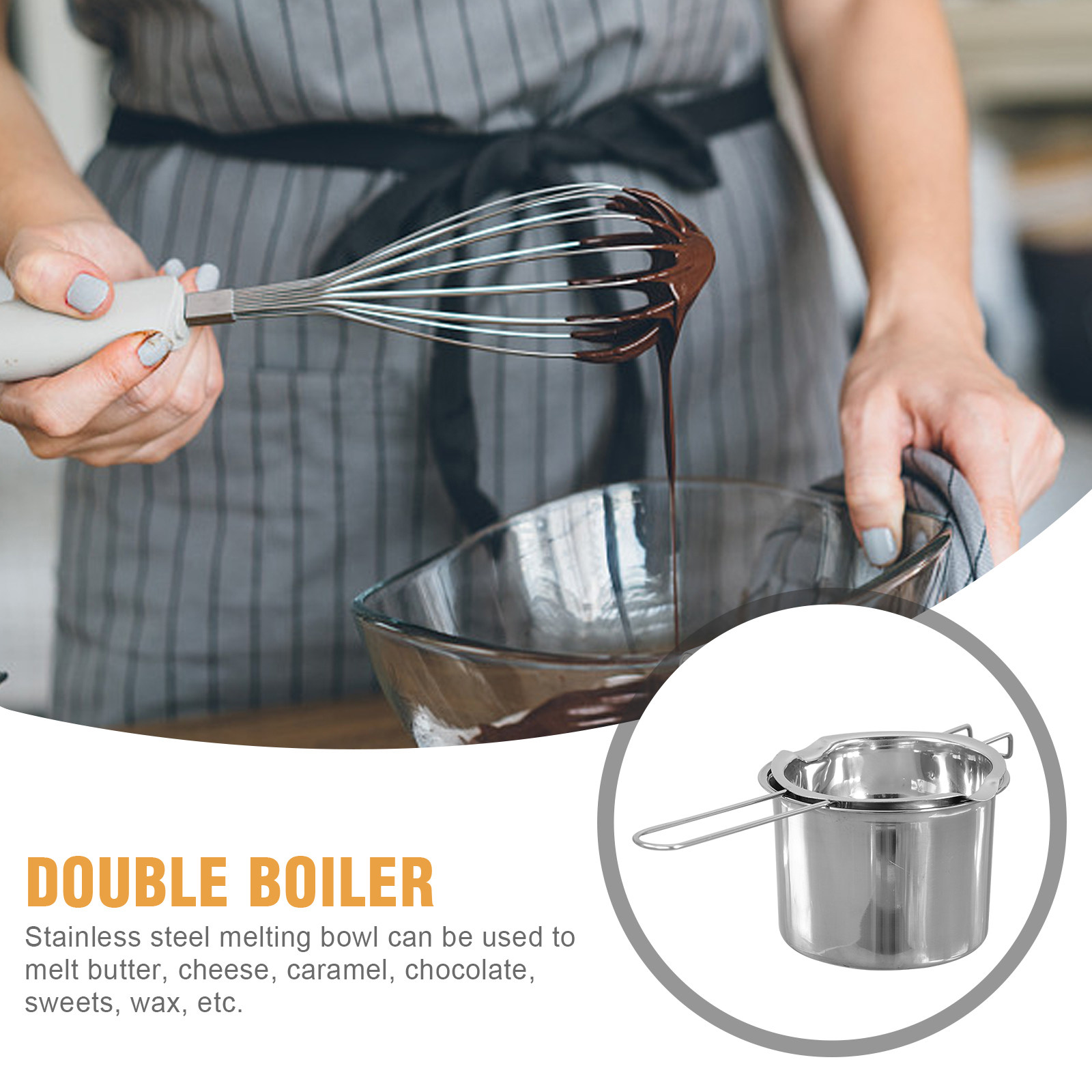 1Set Stainless Steel Double Bo - Soap Making Double Boiler ulasan dan harga