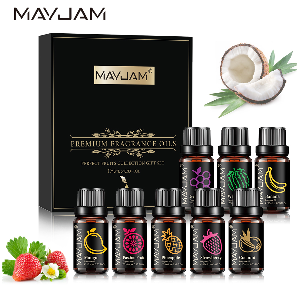 MAYJAM Fragrance Oils Set 8pcs - Soap Making Books ulasan dan harga