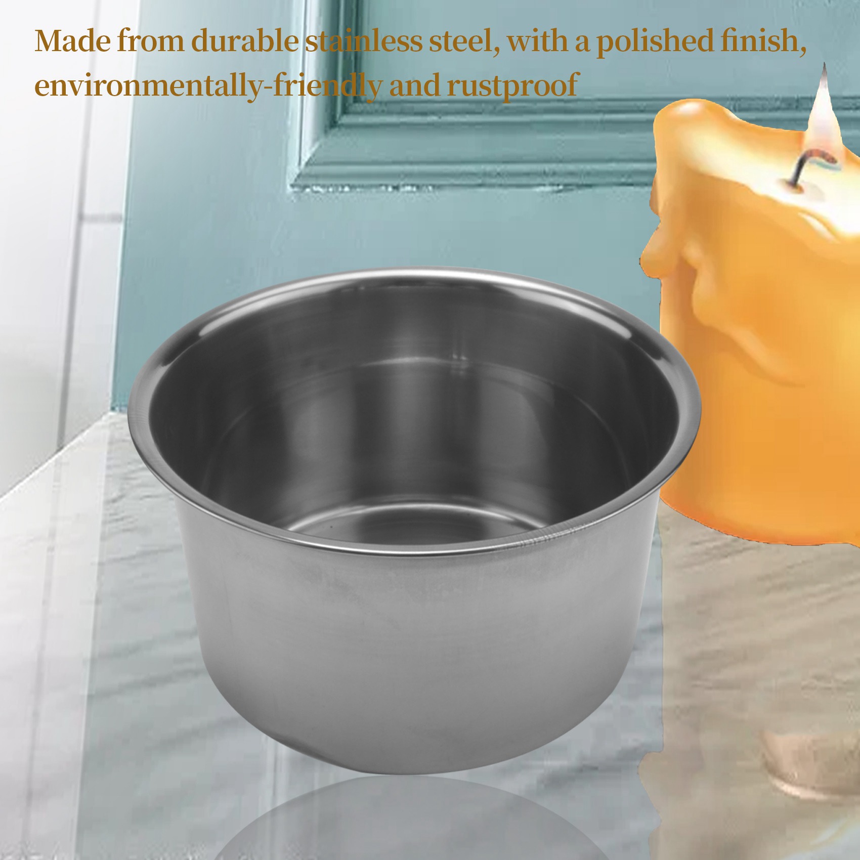 AB34-4 Set Stainless Steel Dou - Soap Making Double Boiler ulasan dan harga