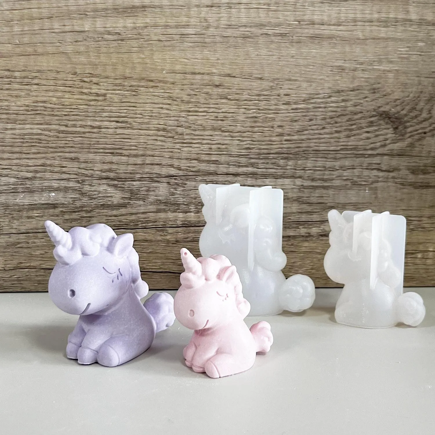 3D Geometric Silicone Unicorn  - Soap Making Supplies ulasan dan harga