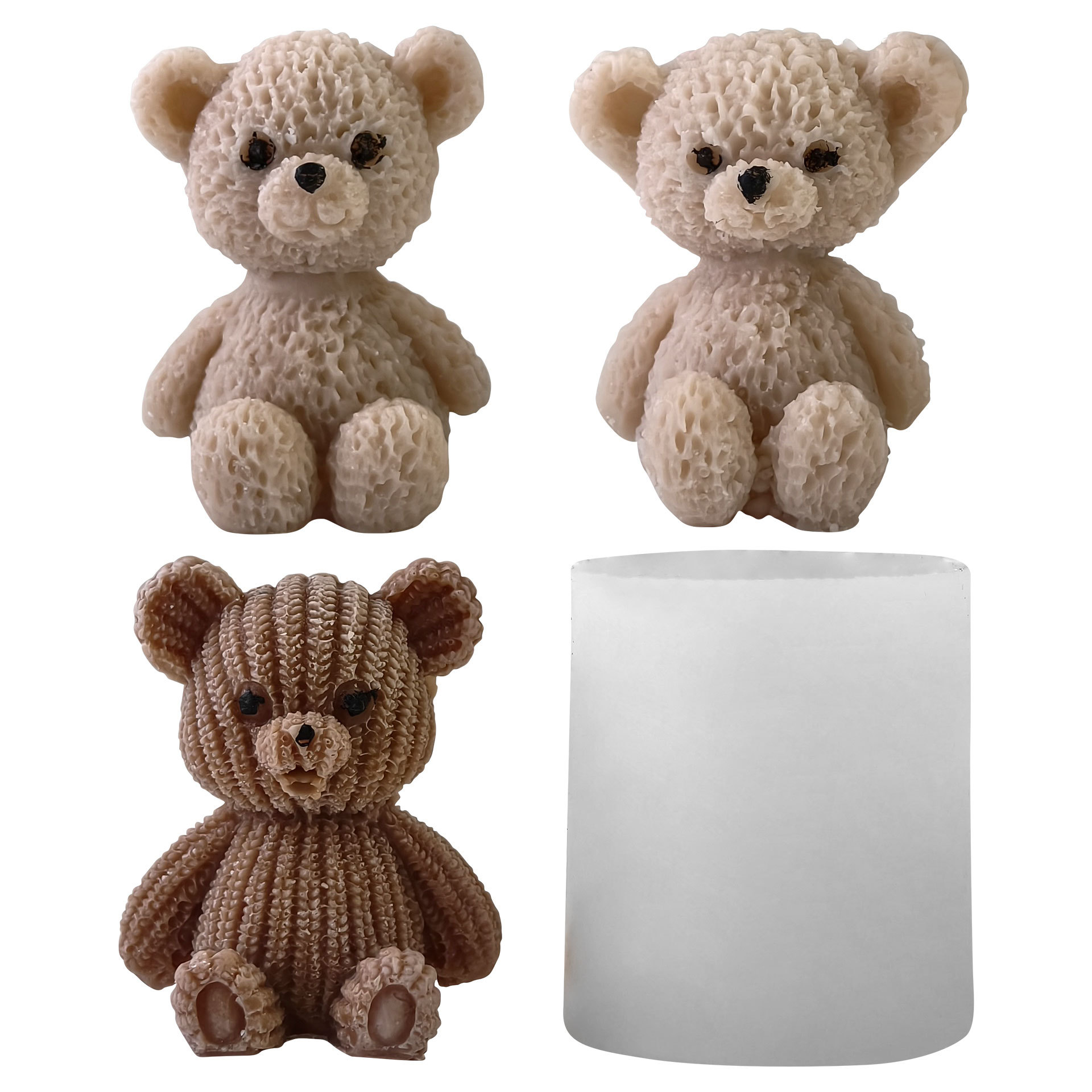 Mini Bear Soap Mold Easy To Cl - Soap Making In Home ulasan dan harga
