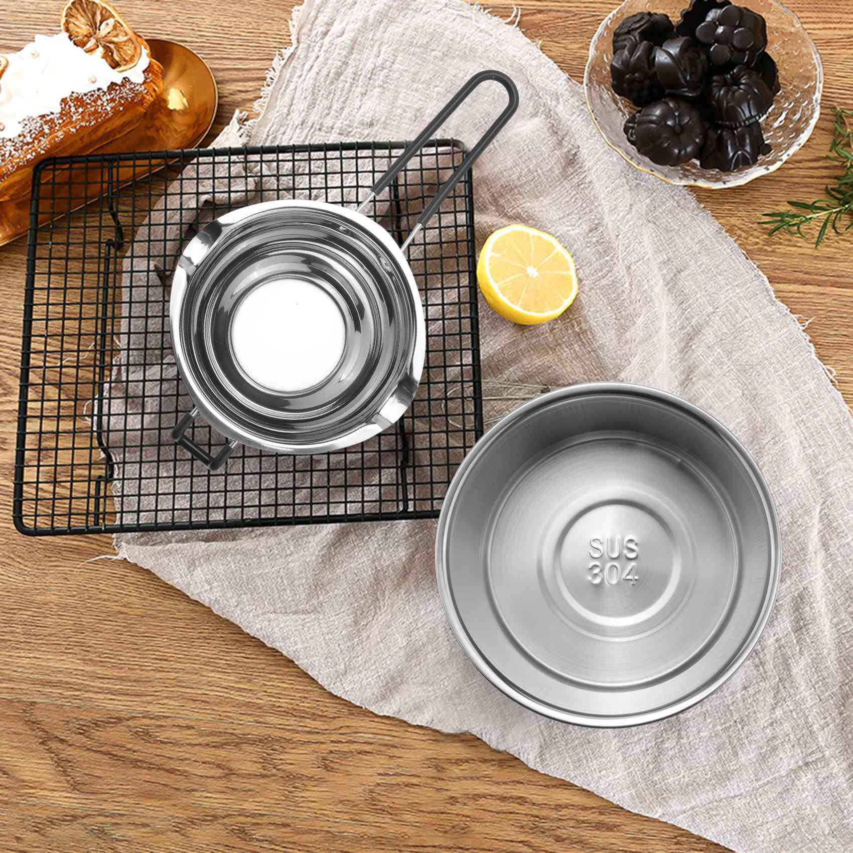 2 Pack Double Boiler Pot Set S - Soap Making Double Boiler ulasan dan harga