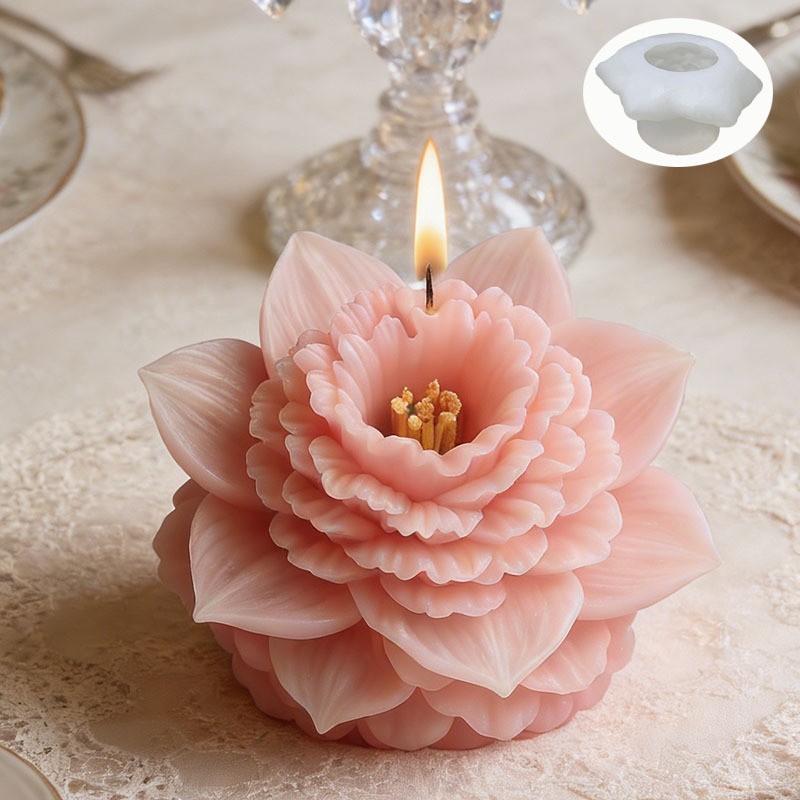 Calendula Flower Candle Silico - Soap Making In Home ulasan dan harga