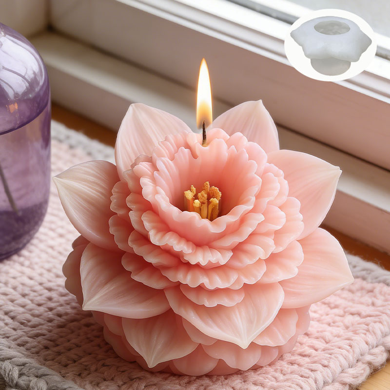 Calendula Flower Candle Silico - Soap Making In Home ulasan dan harga