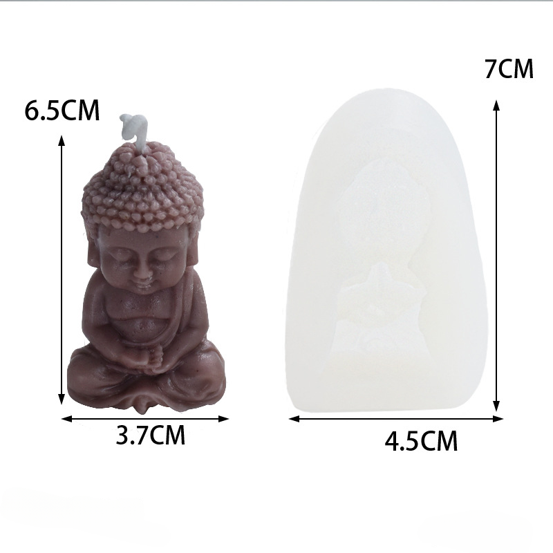 3d Maitreya Silicone Candle Mo - Soap Making In Home ulasan dan harga