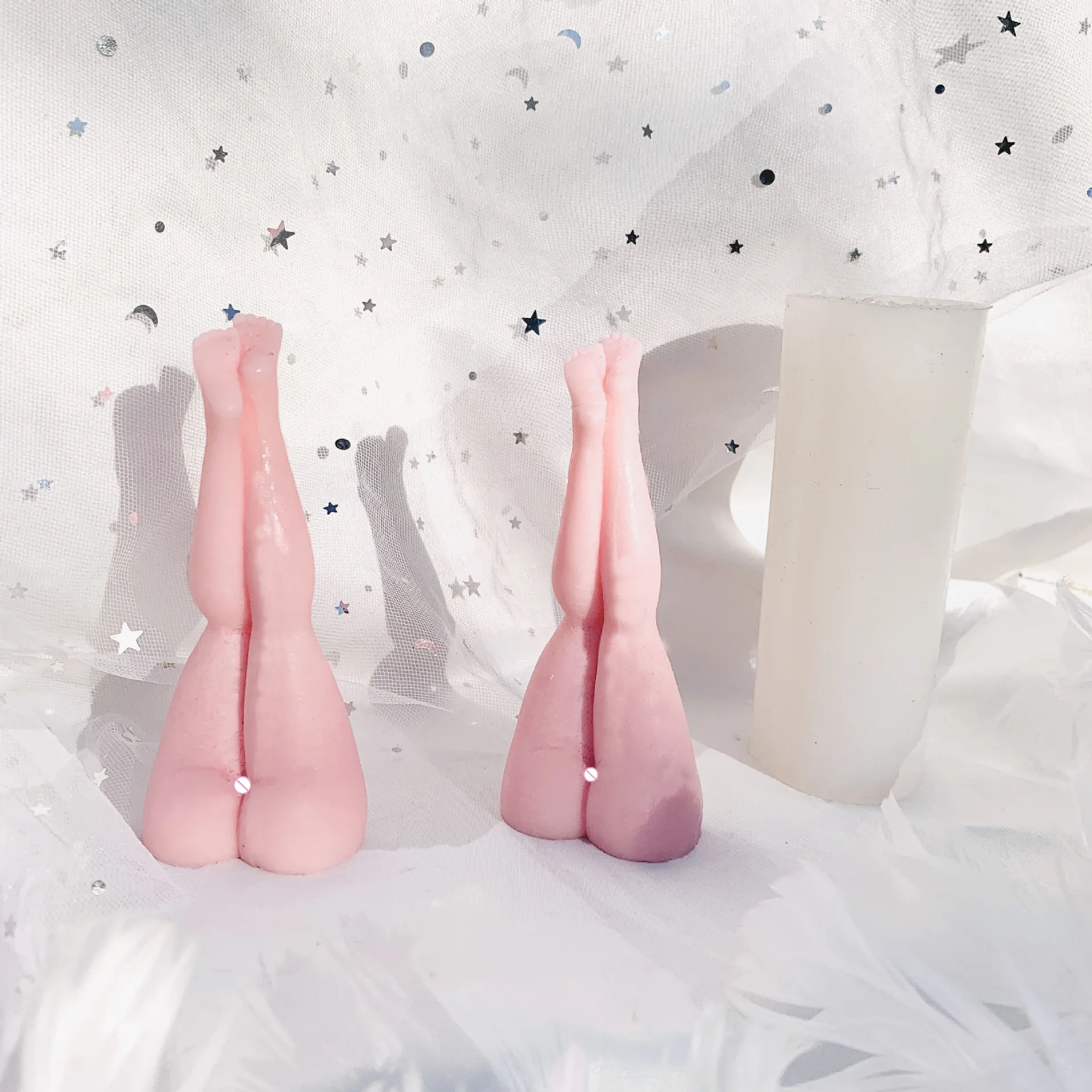 DIY Woman 3D Sexy Legs Candle  - Soap Making In Home ulasan dan harga