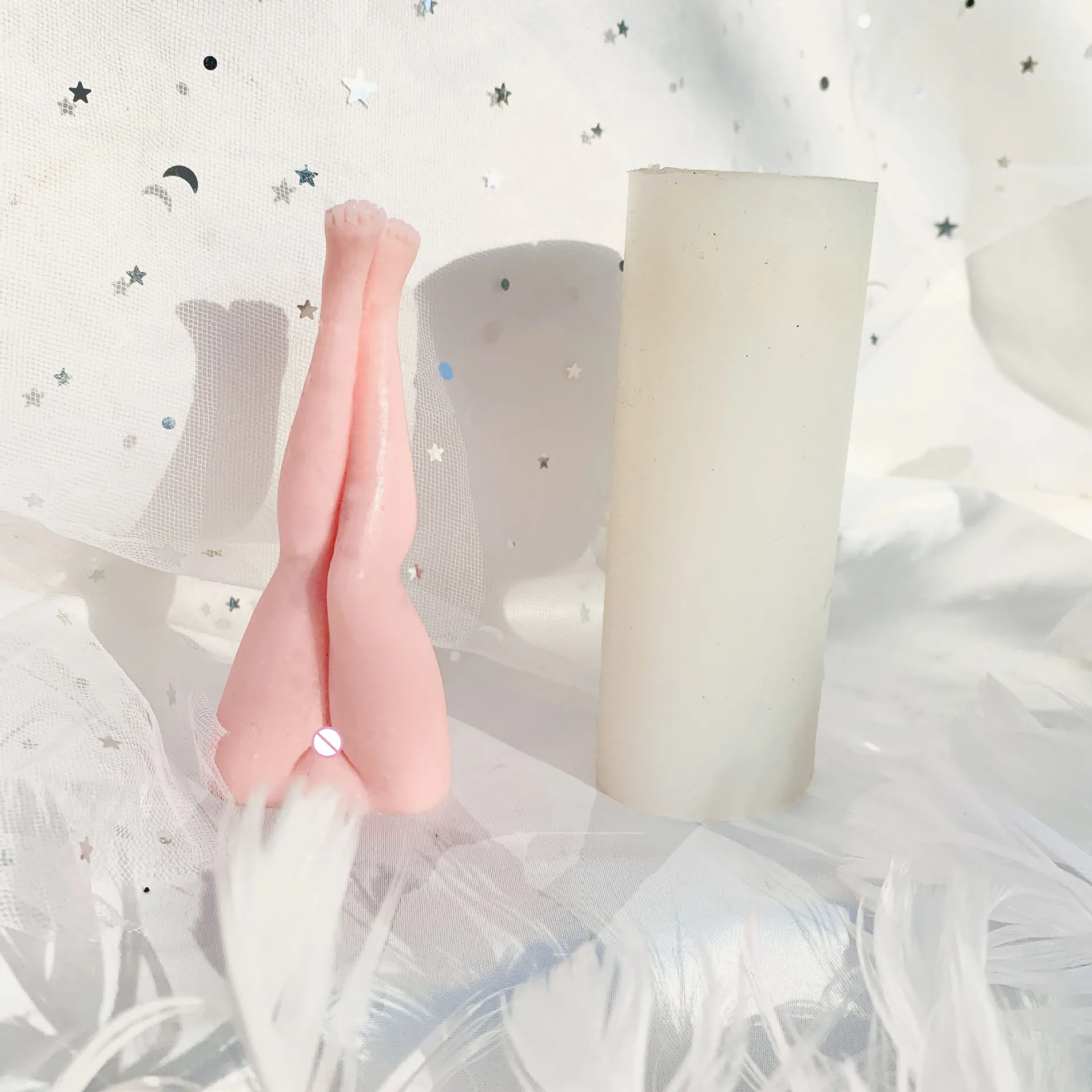 DIY Woman 3D Sexy Legs Candle  - Soap Making In Home ulasan dan harga