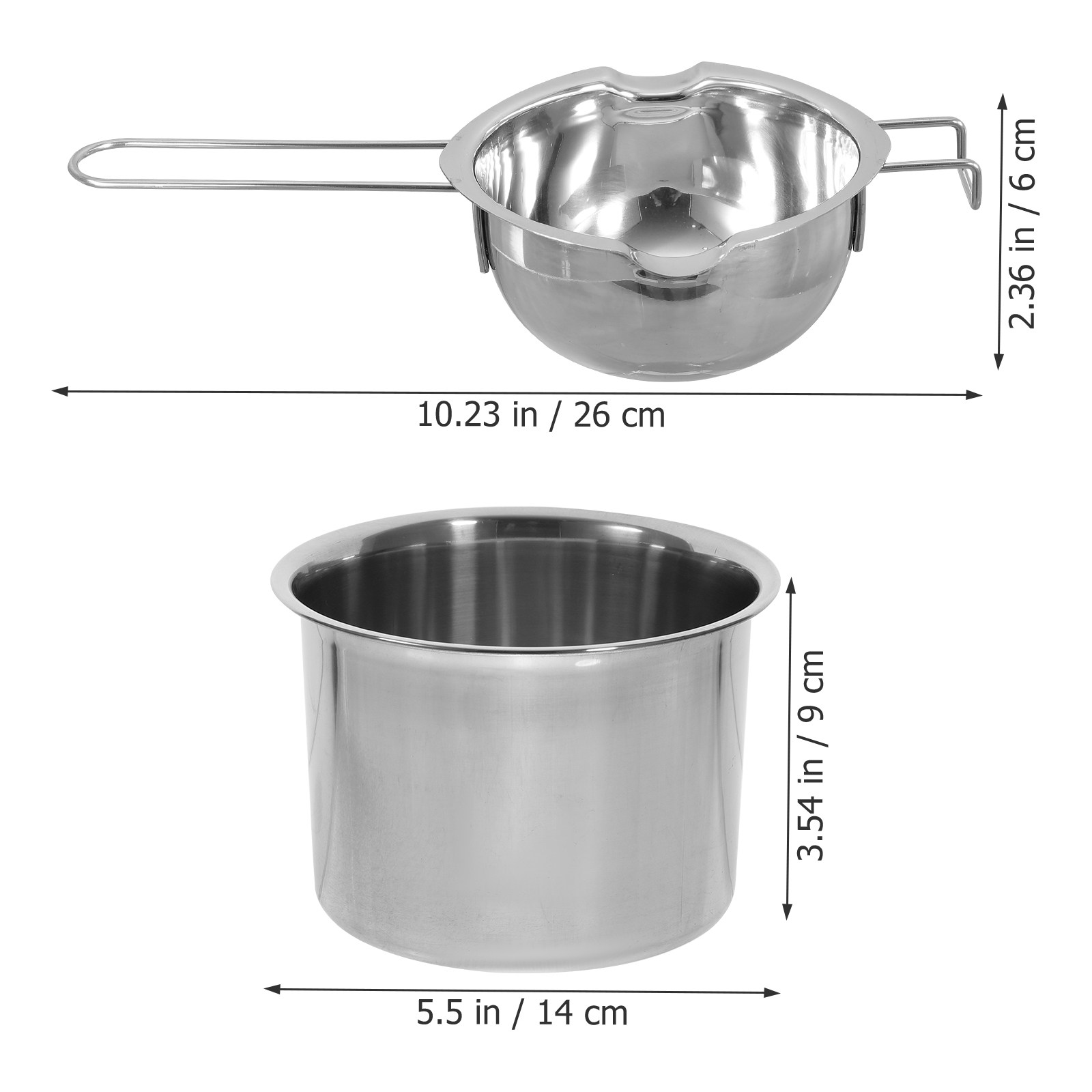1Set Heavy Duty Stainless Stee - Soap Making Double Boiler ulasan dan harga