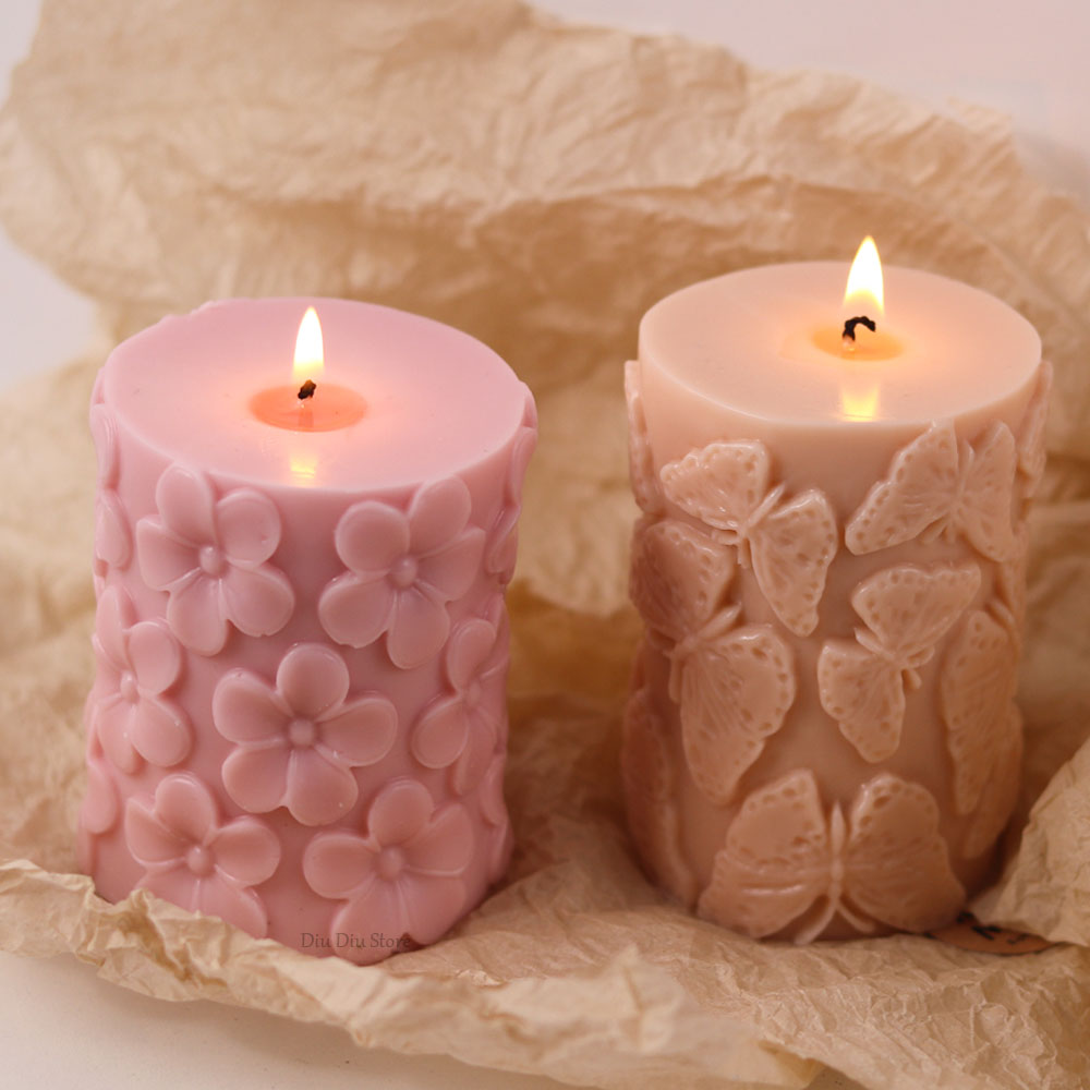 Flower Butterfly Columnar Sili - Soap Making Business ulasan dan harga
