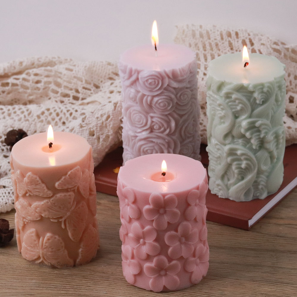 Flower Butterfly Columnar Sili - Soap Making Business ulasan dan harga