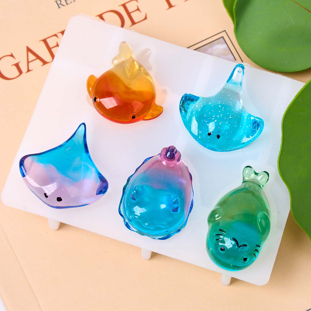 3D Healing Kawaii Manta Ray Wh - Soap Making Supplies ulasan dan harga