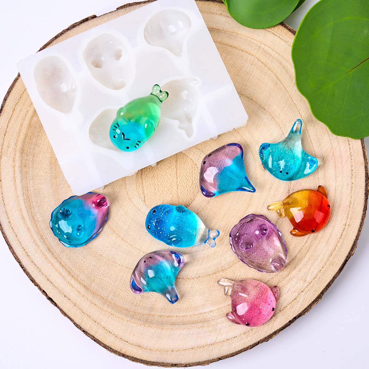 3D Healing Kawaii Manta Ray Wh - Soap Making Supplies ulasan dan harga