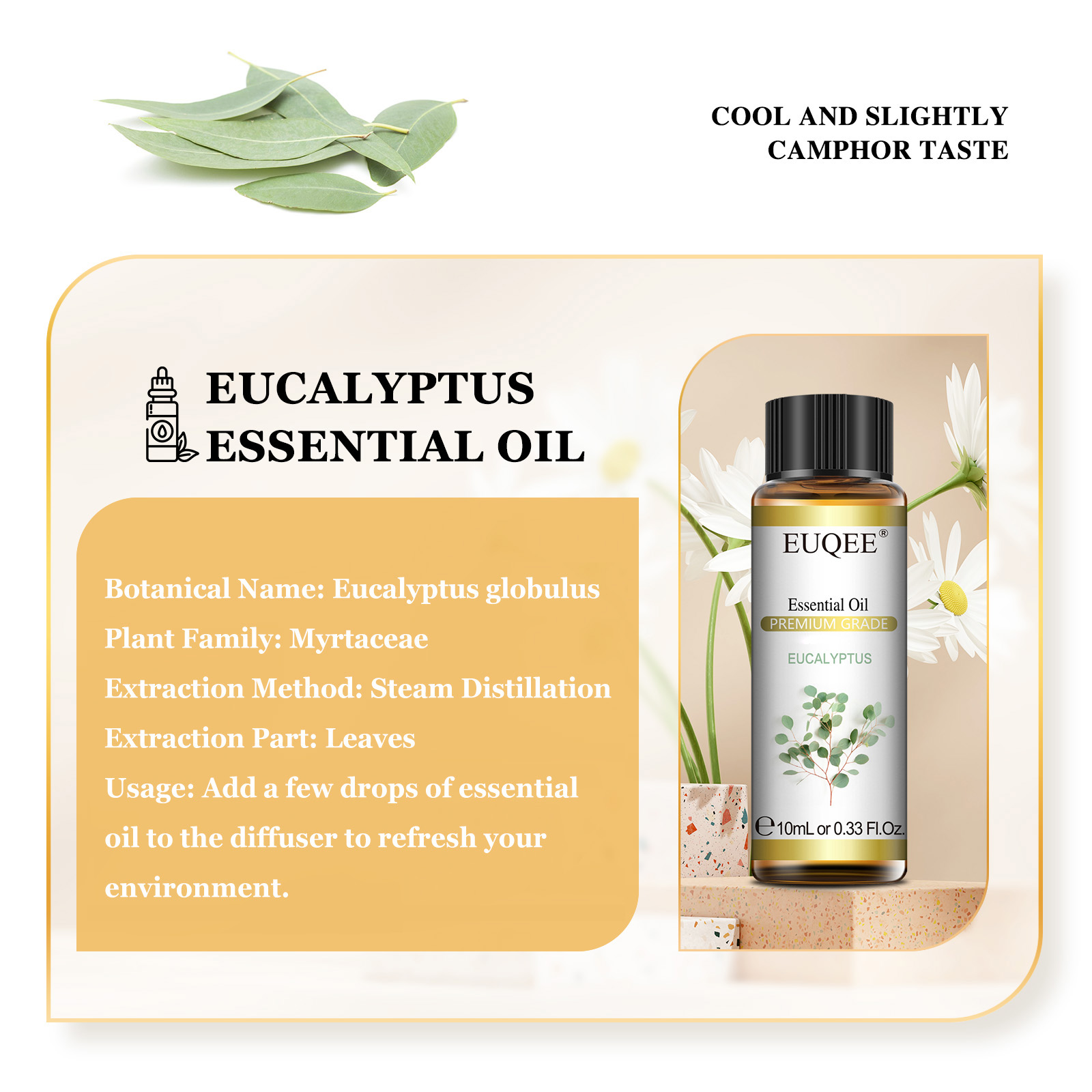 EUQEE 10ML Natural Essential O - Soap Making Essentials ulasan dan harga