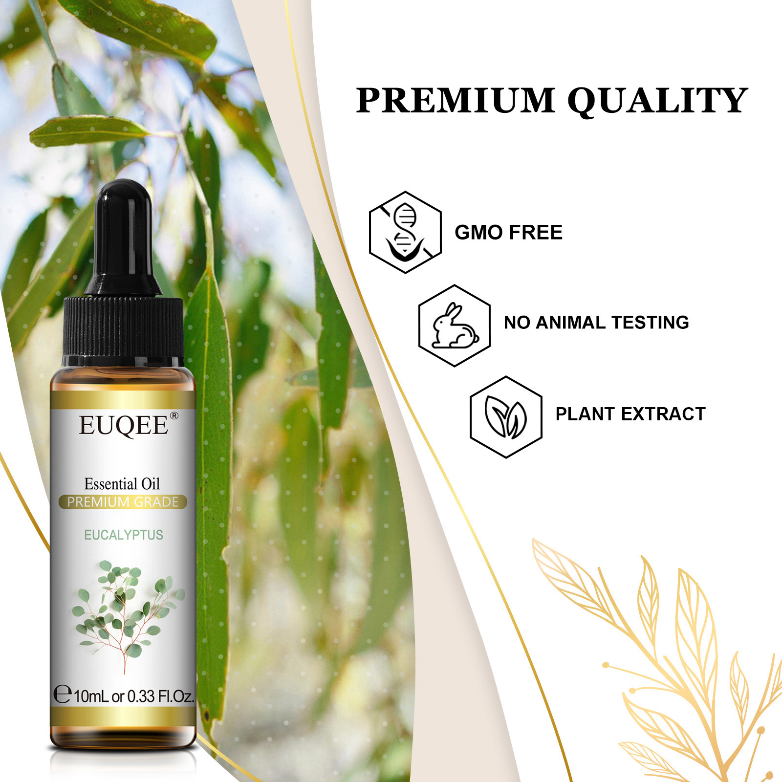 EUQEE 10ML Natural Essential O - Soap Making Essentials ulasan dan harga
