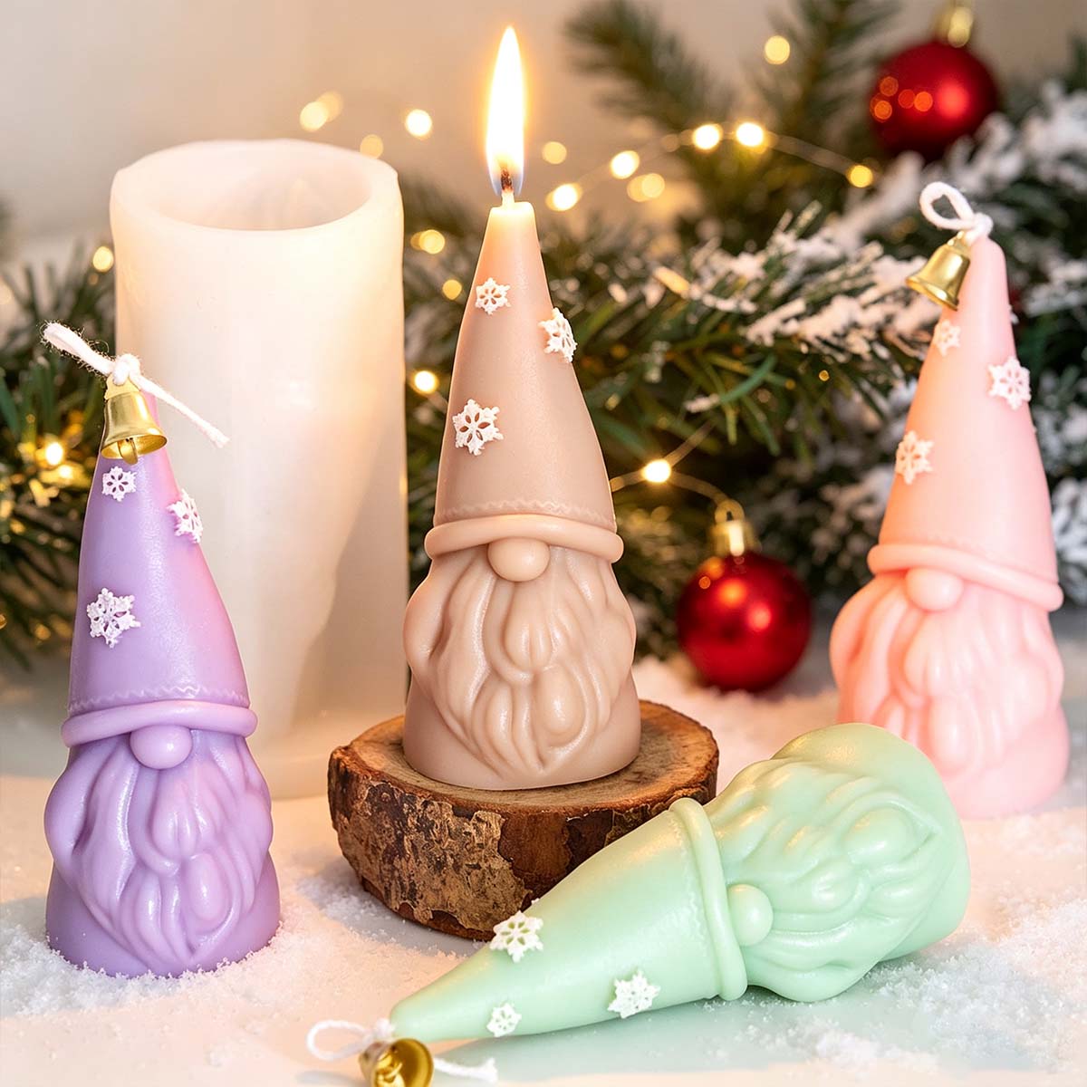Christmas Ornament Silicone Ca - Soap Making In Home ulasan dan harga