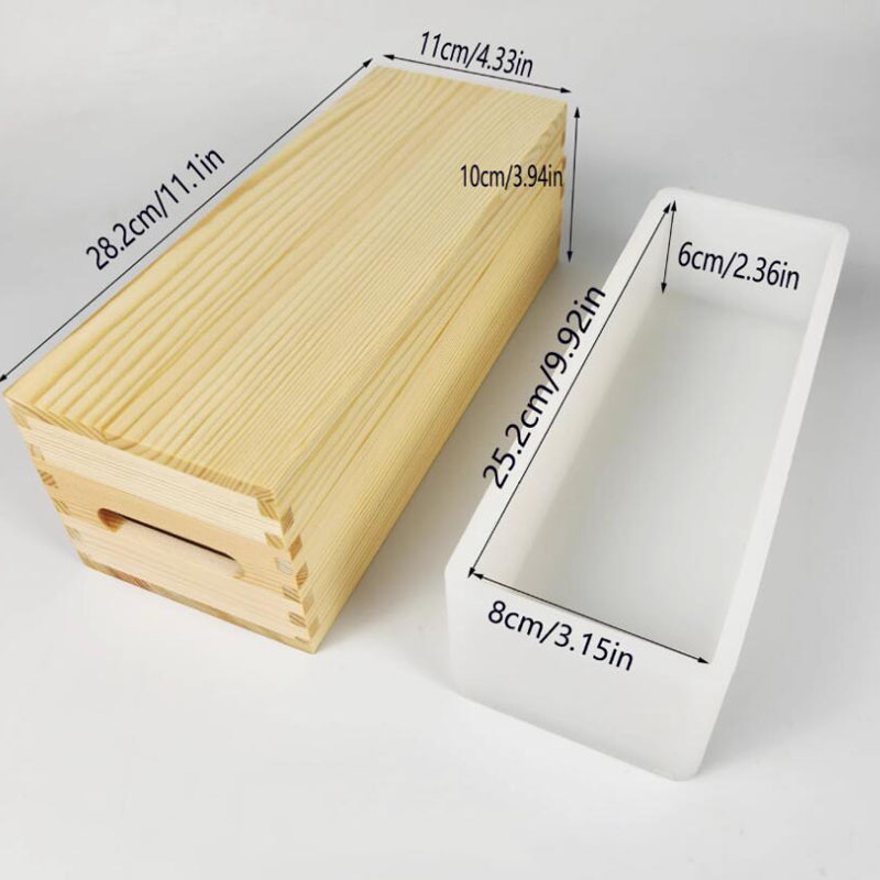 Natural Wood Frame Soap Mold,  - Soap Making Cold Process ulasan dan harga