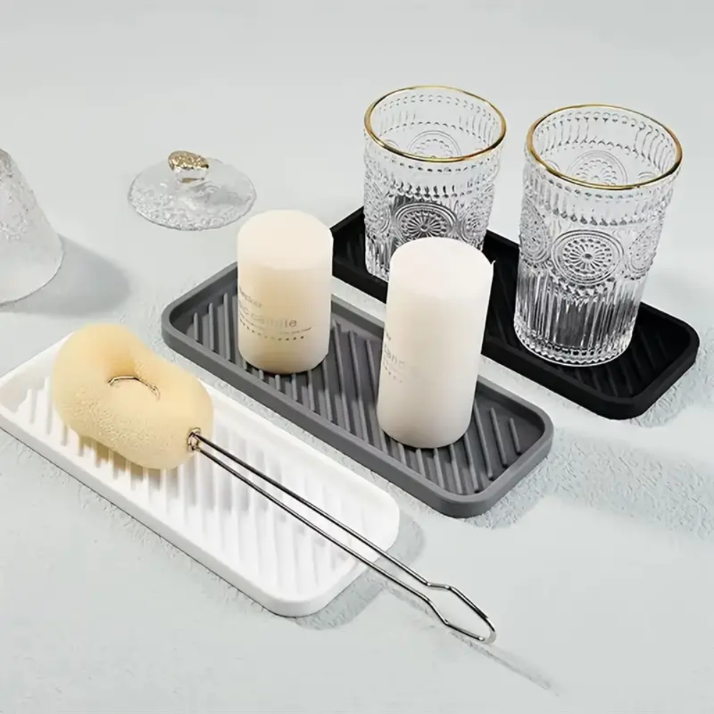 1 Silicone Sink Splash Guard a - Soap Making Tray ulasan dan harga