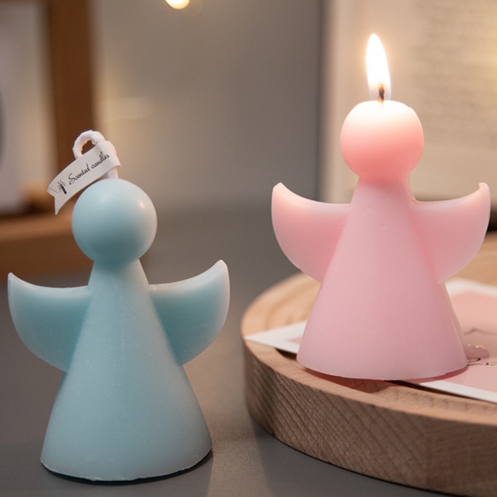 Round Head Wing Angel Acrylic  - Soap Making In Home ulasan dan harga