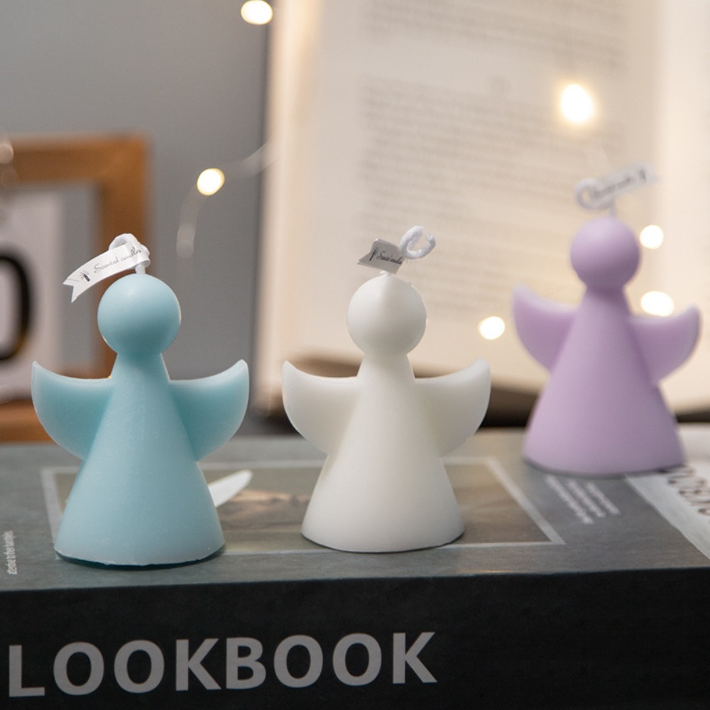 Round Head Wing Angel Acrylic  - Soap Making In Home ulasan dan harga