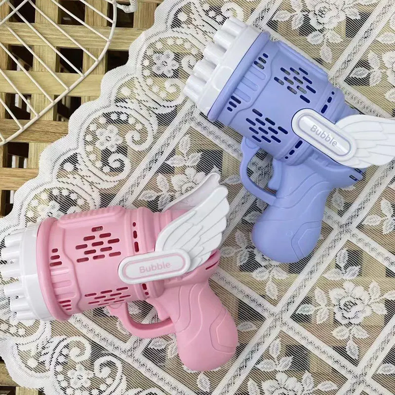 Bubble Gun Kids Toys Rocket 32 - Soap Making Cold Process ulasan dan harga