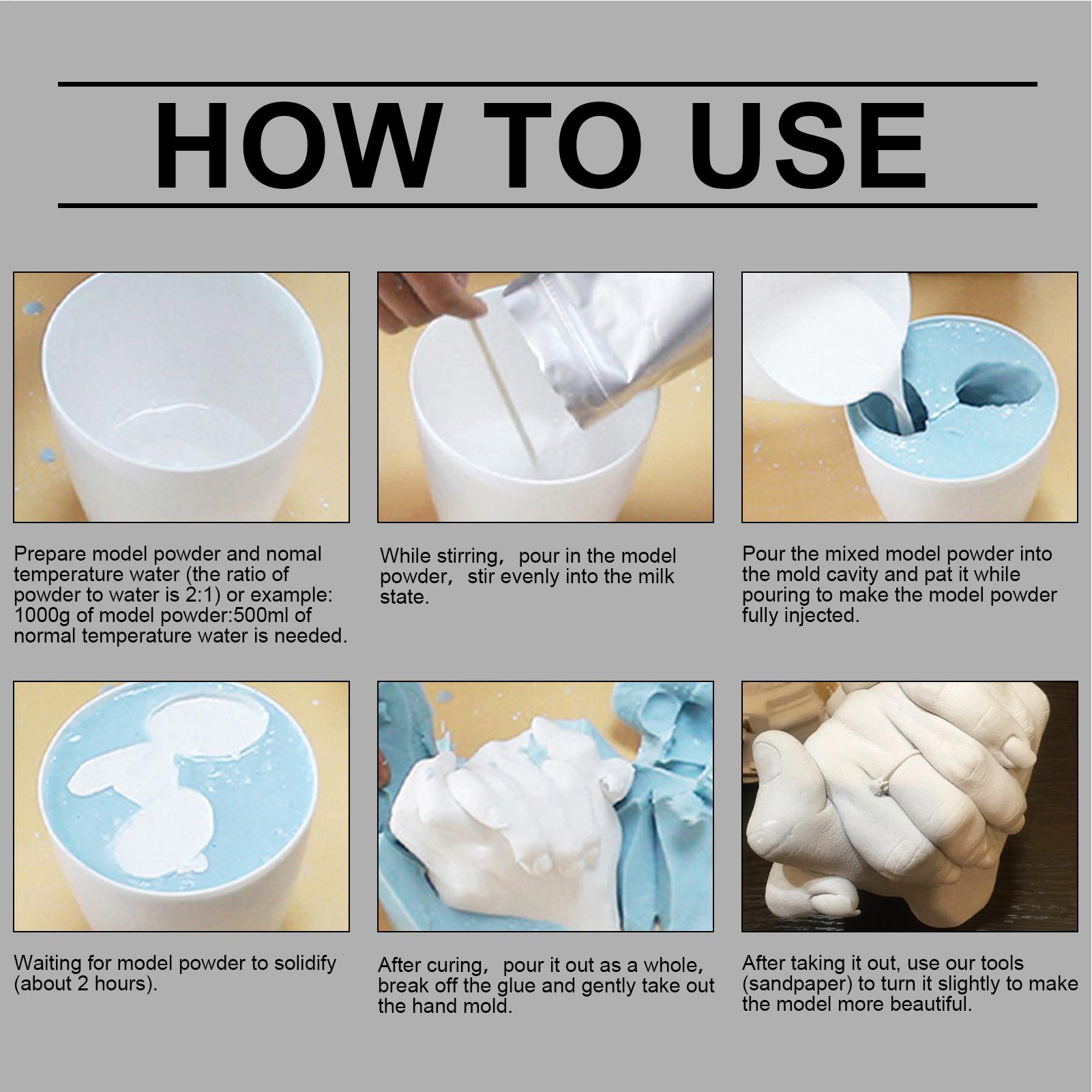 Baby Hand And Foot Casting Kit - Soap Making Supplies ulasan dan harga