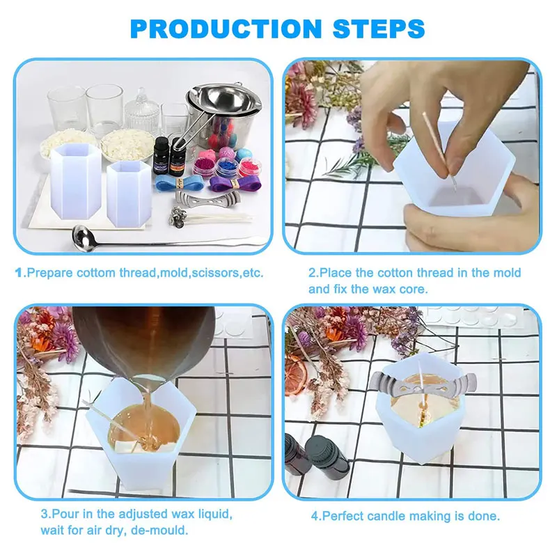 Cylinder Silicone Candle Molds - Soap Making Chemical ulasan dan harga