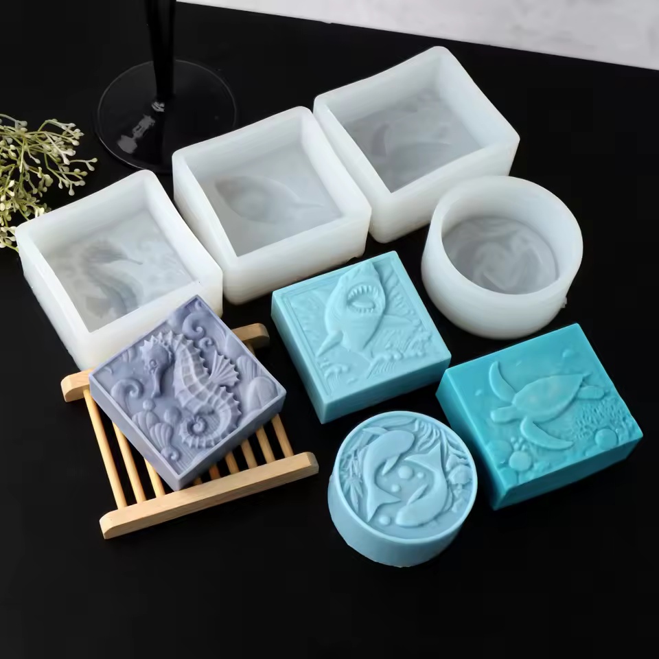 3D Seahorse Silicone Soap Mold - Soap Making In Home ulasan dan harga