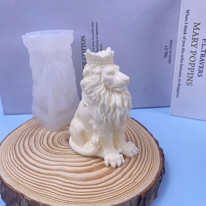 Lion King Shaped Silicone Cand - Soap Making In Home ulasan dan harga