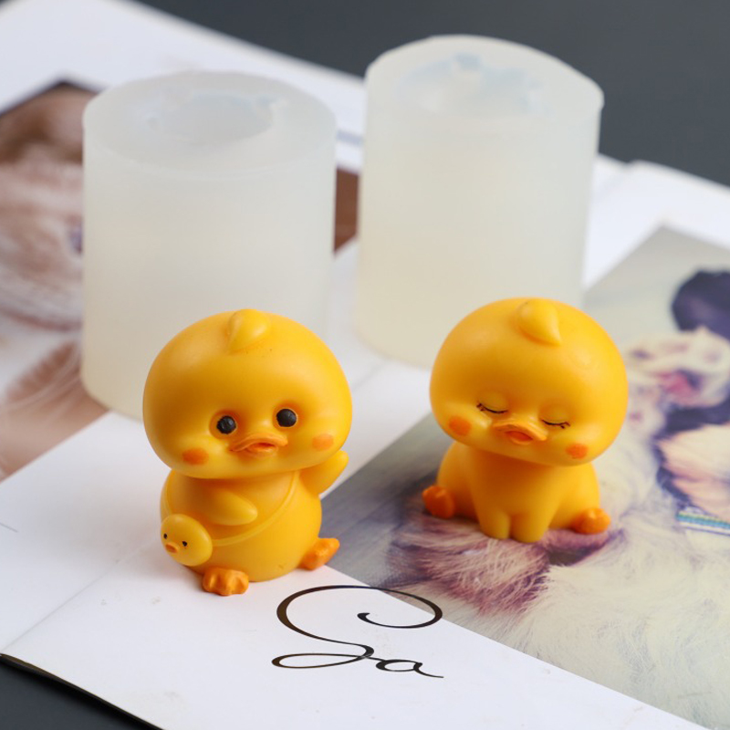 3D Smile Duck Silicone Candle  - Soap Making Business ulasan dan harga