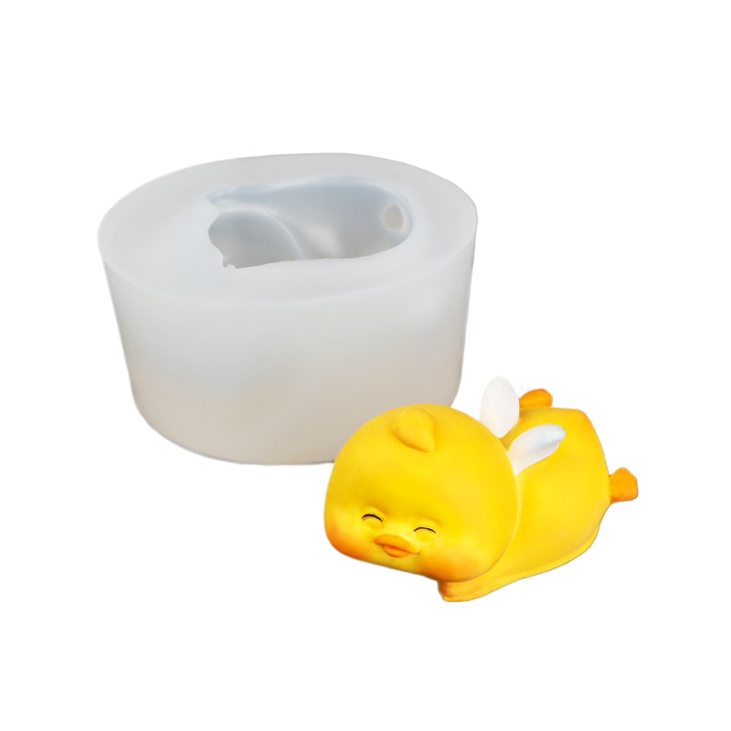 3D Smile Duck Silicone Candle  - Soap Making Business ulasan dan harga