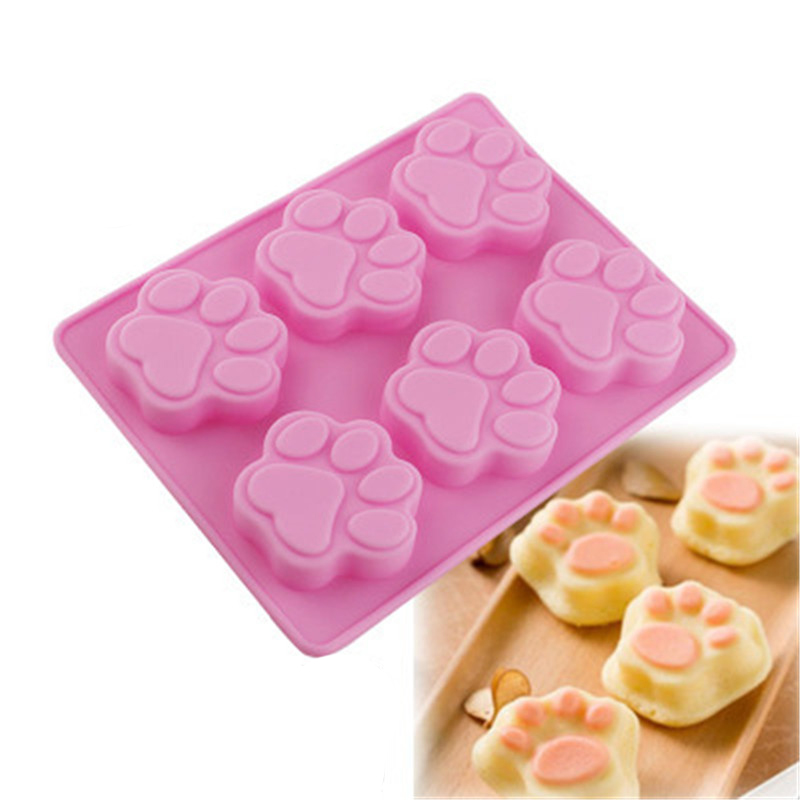 Cat Claw Shape Chocolate Silic - Soap Making Supplies ulasan dan harga
