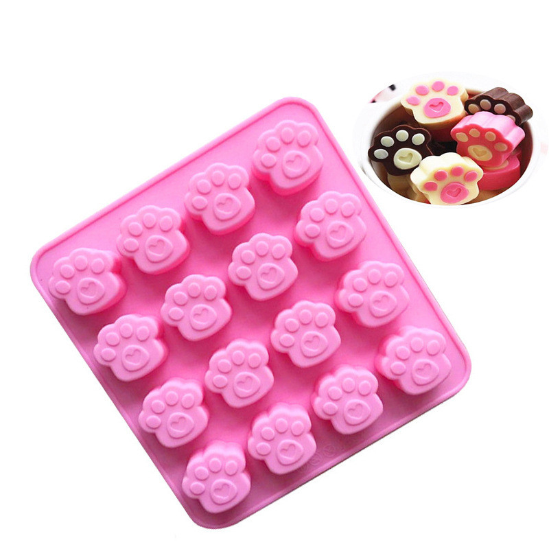 Cat Claw Shape Chocolate Silic - Soap Making Supplies ulasan dan harga