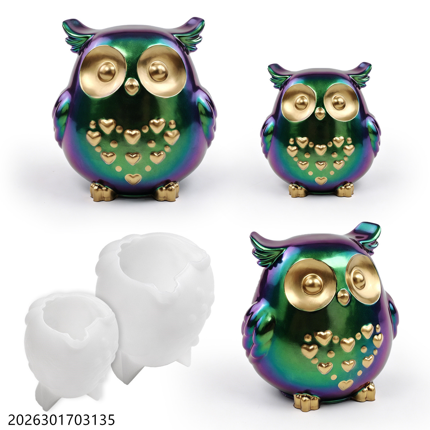 Owl Silicone Mold 3D Bird Shap - Soap Making Supplies ulasan dan harga