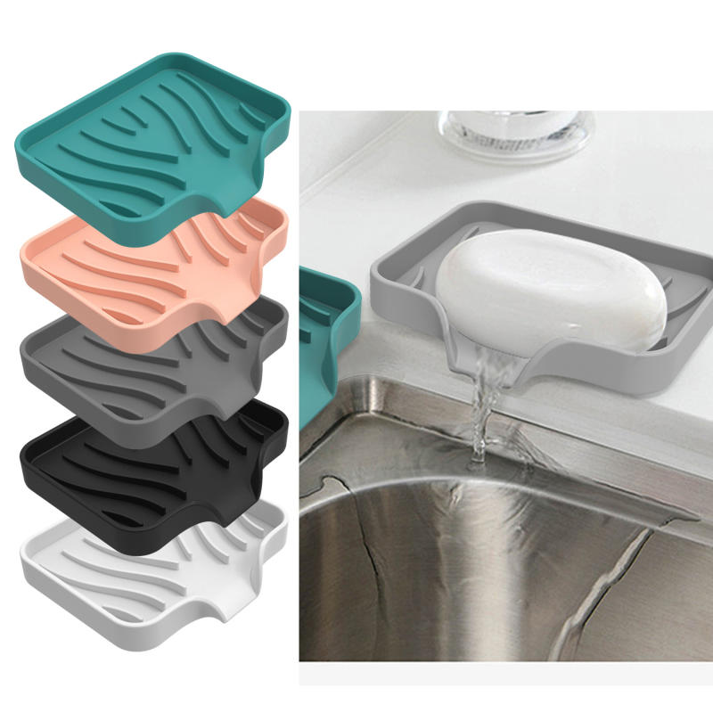 Sink Silicone Tray With Drain  - Soap Making Tray ulasan dan harga