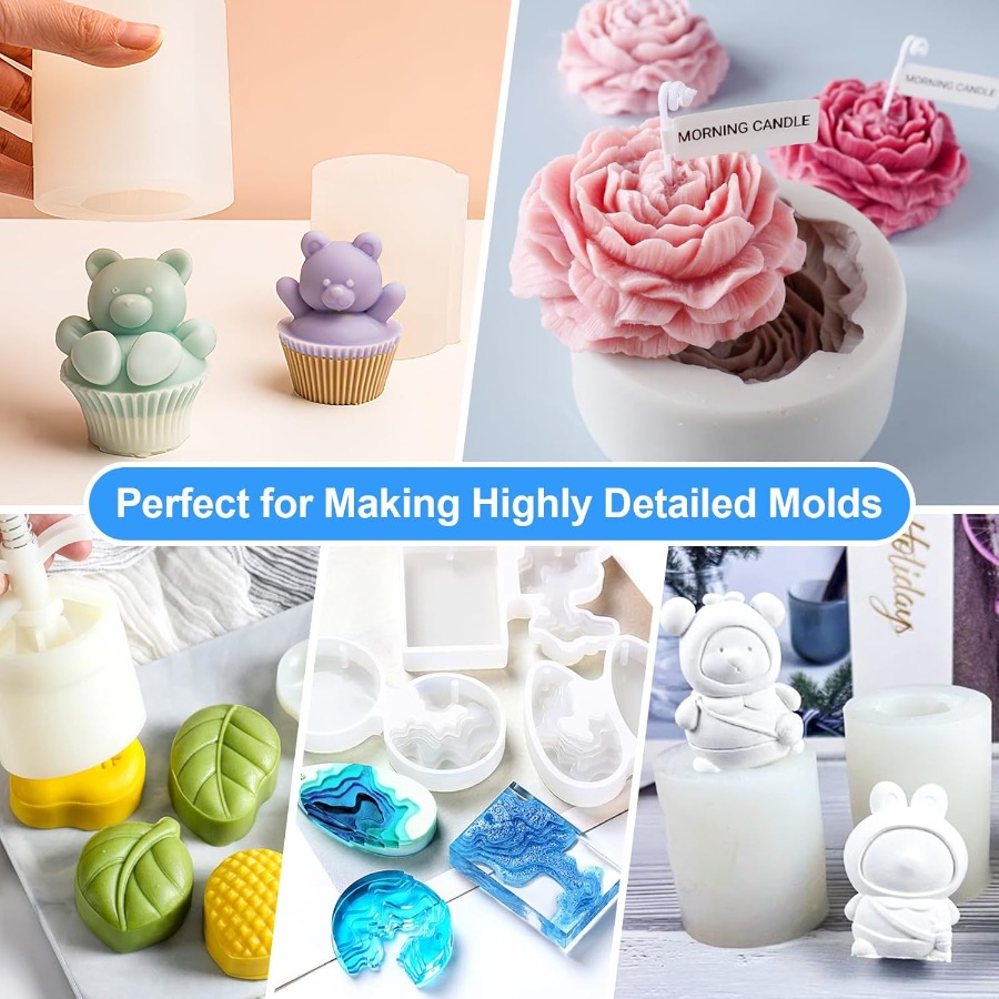 Silicone Mold Making Kit, 38.8 - Soap Making Organic ulasan dan harga
