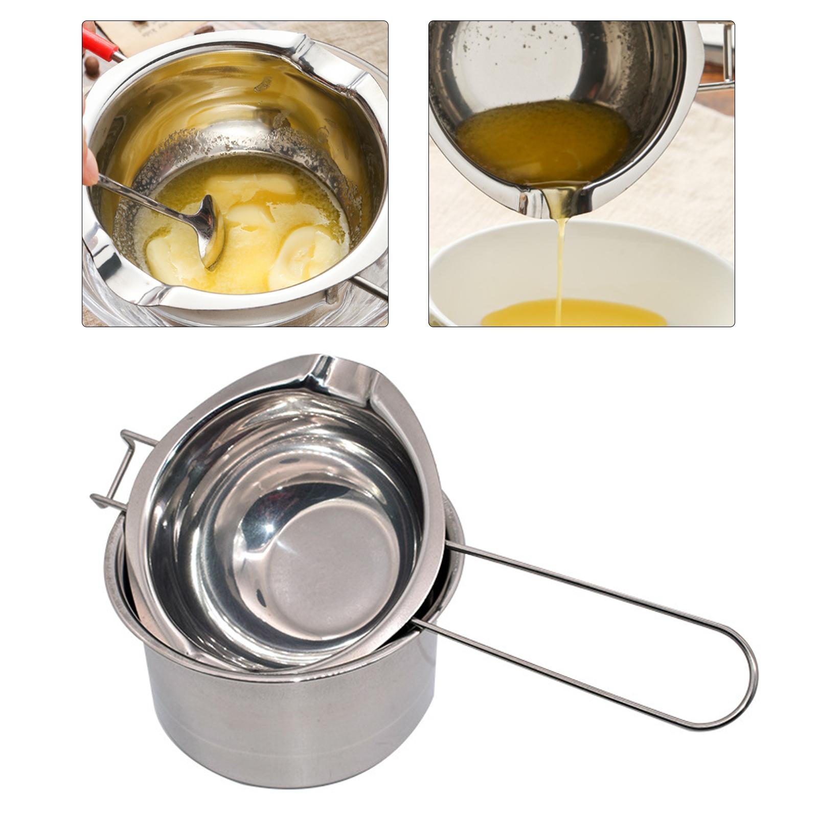 2x Long Handle Candle Wax Melt - Soap Making Double Boiler ulasan dan harga